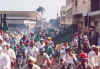 mass motorcycle parade